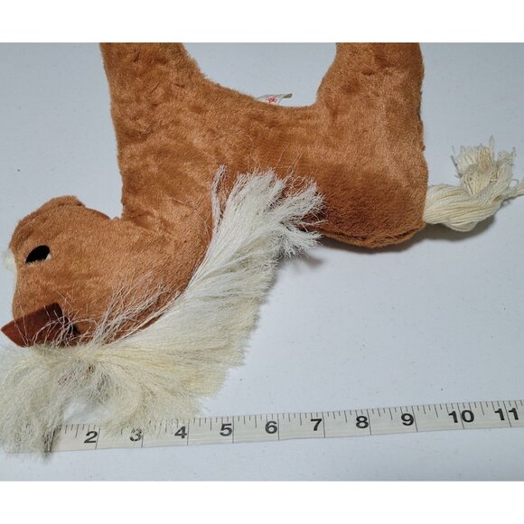 Vintage 70s Douglas Cuddle Toys Horse 9 in Plush Pride of America Stuffed Animal - Picture 8 of 8